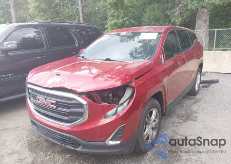 2019 GMC Terrain Sle из США, поврежденный, VIN 3GKALMEV0KL261940